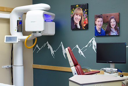 Inside the Eagle River Orthodontics office