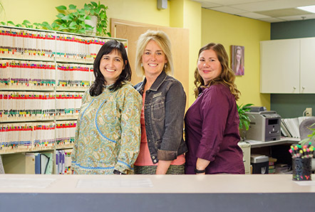 Inside the Eagle River Orthodontics office